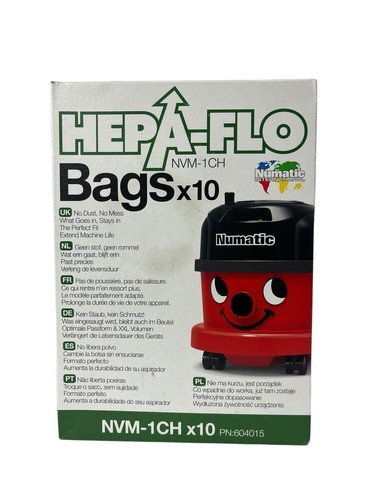 New numatic hepa flo nvm - hepa-flo, nvm-1ch