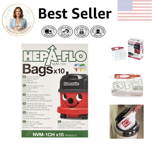 Count hepaflo vacuum bags - count,