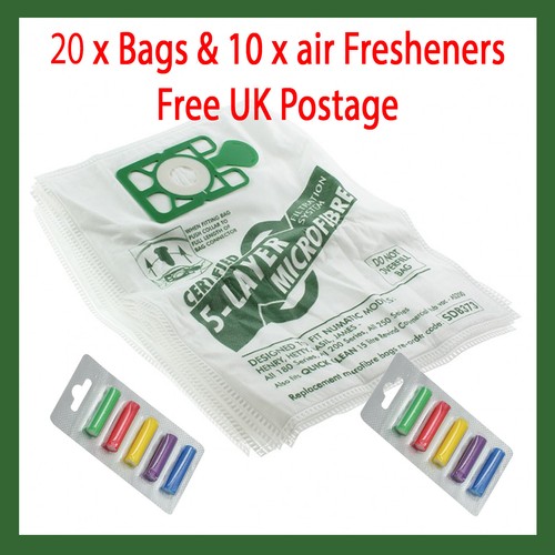 Bags for numatic henry - numatic,