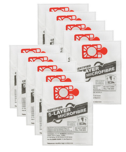 Bags for numatic henry - 10, x